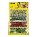 Lot 104 -4 x 26- touffes d'herbes "Fleuris"  9mm - HO 1/87 - NOCH 07011