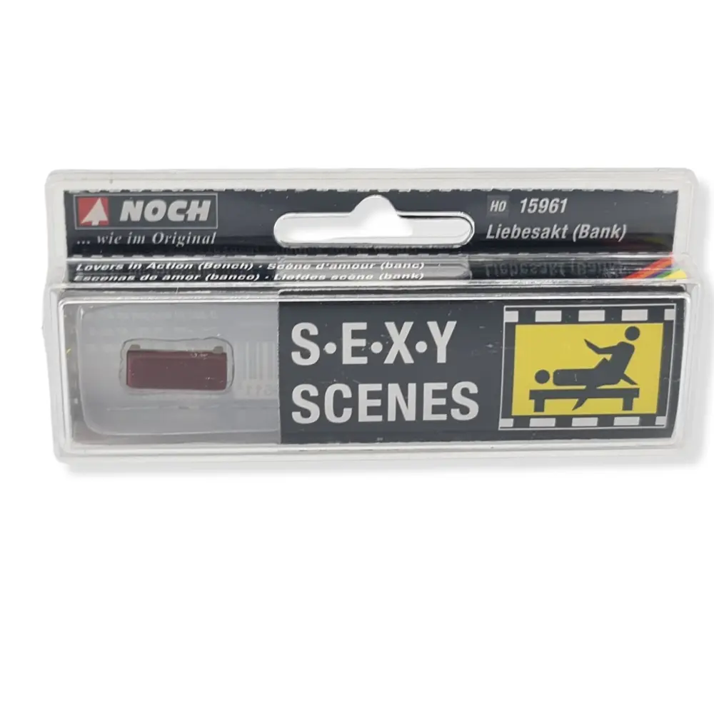 Scène sexy - Sur un banc - NOCH 15961 - HO 1/87