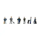 Lot de 6 employés des services d'entretien NOCH 36116 - N 1/160