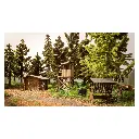 Set de décoration "À la chasse", Lasercut NOCH 66806 - HO 1/87