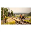 Set de décoration "passage à niveau", Lasercut NOCH 66811 - HO 1/87