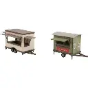 Lot de 2 stands de restauration - NOCH 14396 - HO 1/87