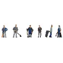 Lot "Service d'entretien" 6 personnages et accessoires - NOCH 15116 - HO 1/87