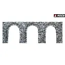 Arcade en mousse dure, imitation pierre, "moellons" - NOCH 34942 - N 1/160