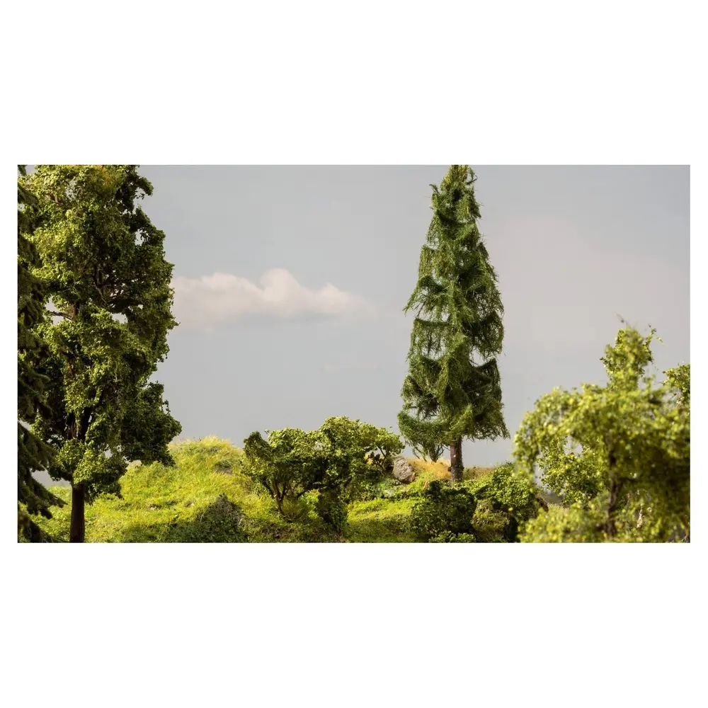 Sapin avec micro mouvement "tombant" NOCH 21775 - TT 1/120 - HO 1/87