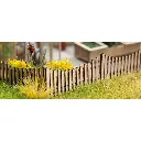 Clôture en planches - NOCH 14230 - HO 1/87 - 420x15mm de haut