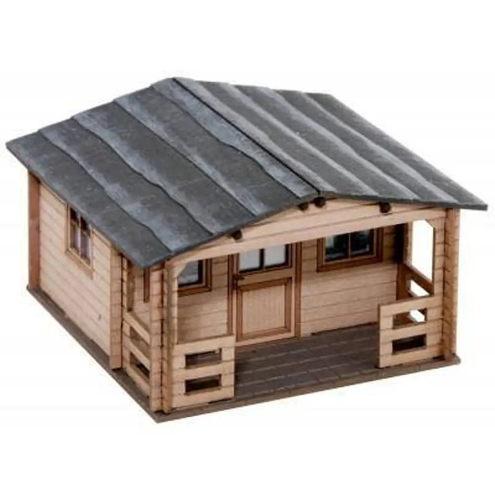 Cabane de jardin / habitation - NOCH 14361 - HO 1/87 - 54x52x33mm