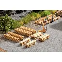 Piles de planches de différentes dimensions - NOCH 14214 - HO 1/87