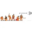 Scène sonore "Chantier sur la voie - 6 travailleurs" - NOCH 12951 - N 1/160