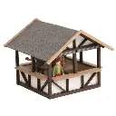 Stand de vin chaud NOCH 14393 - HO 1/87 - 50x50x40mm