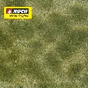 Feuille/tapis herbe 120 x 180 mm Vert beige NOCH 07253 - HO 1/87 - Détaillé