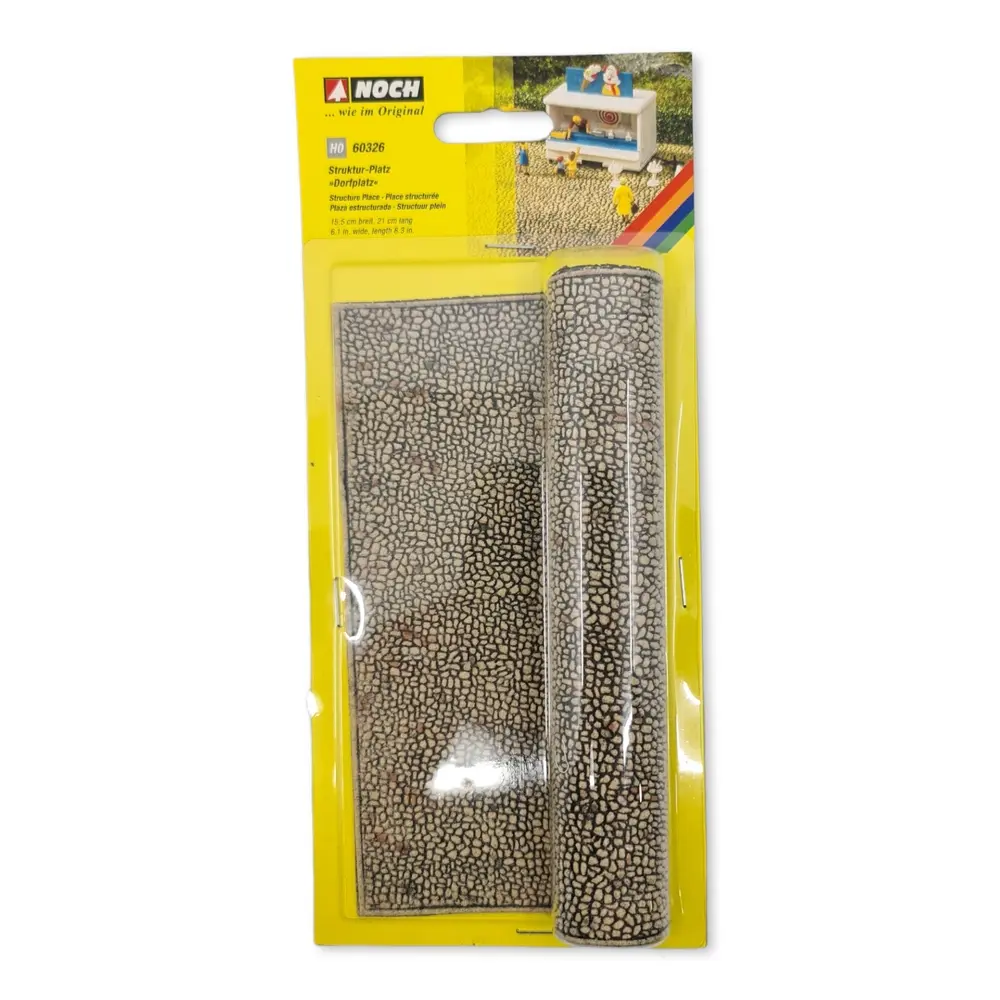 Pavé miniature "Place urbaine" Noch 60326 - HO 1/87