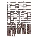 53 Clôtures en bois agricole Noch 13095 - HO 1/87 - longueur 2900 mm