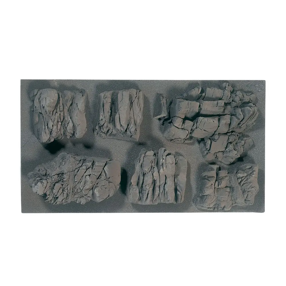 Set de 6 rochers en mousse Noch 58452 - Toutes échelles