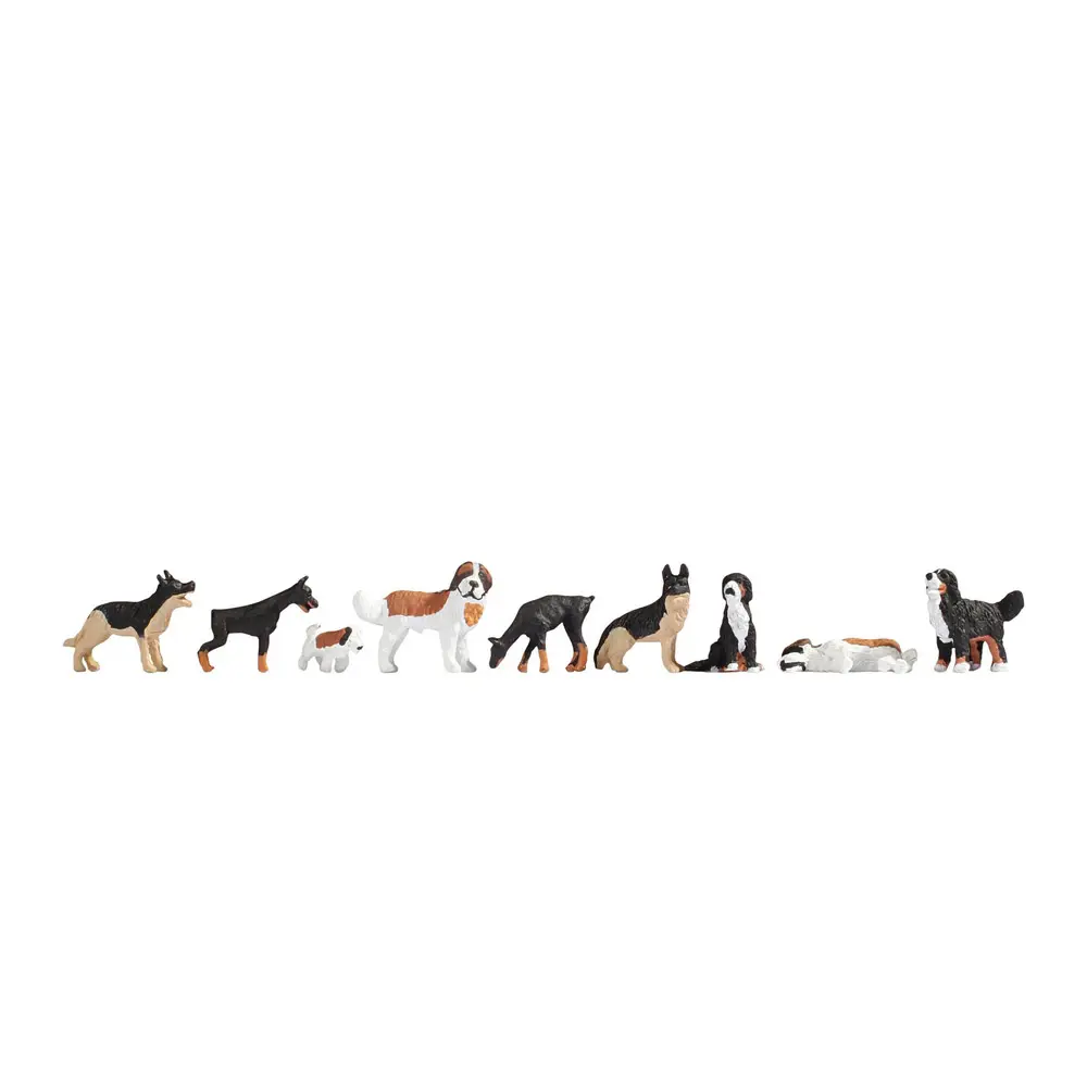 Pack de 9 chiens NOCH 36717 - N : 1/160