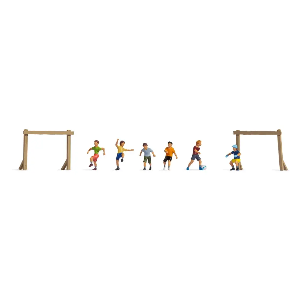 Pack de 6 enfants au terrain de foot NOCH 36817 - N : 1/160