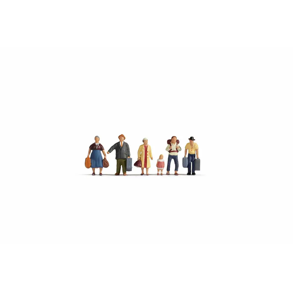 Pack de 6 voyageurs NOCH 36218 - N : 1/160