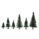 Pack de 25 sapins - Noch 26820 - HO 1/87
