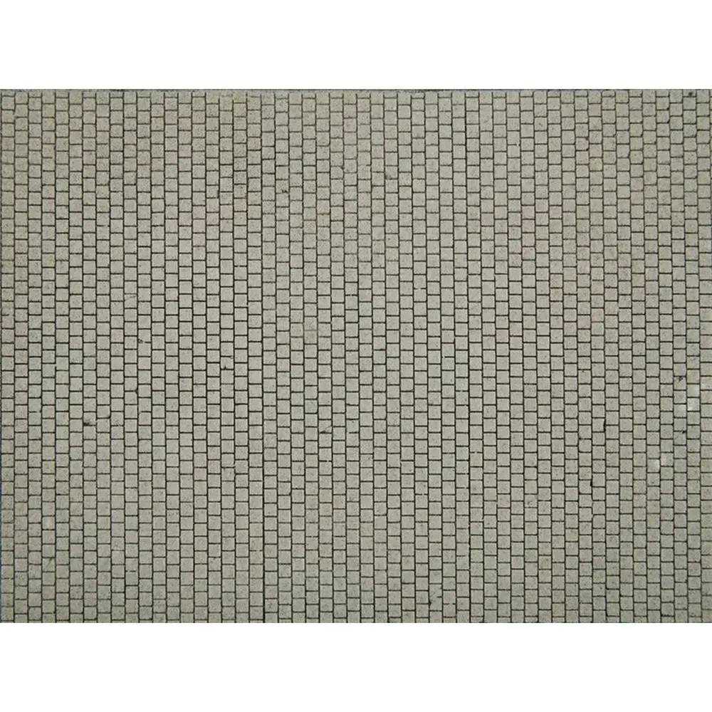 Feuille de pavés Place de ville Noch 60325 - HO 1/87 - 210x155 mm