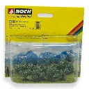 5 arbustes verts 3 à 4 cm de haut - NOCH 25410 - HO TT