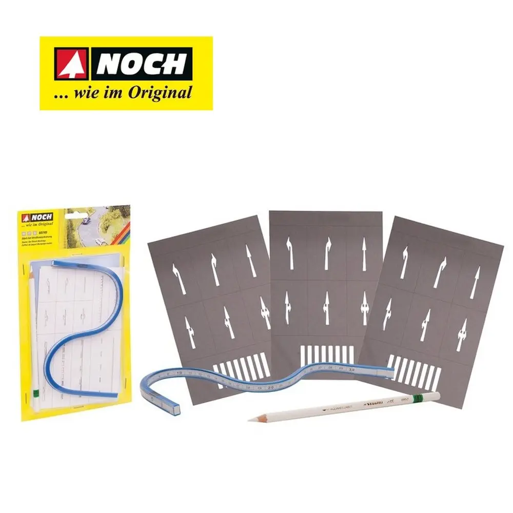 Kit démarrage "Marquage routier" NOCH 60740 - HO, TT & N