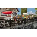 Garde corps en fer forgé | NOCH 14209 | HO 1/87 -