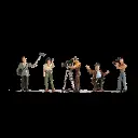 Equipe de tournage de films - NOCH 15573 - HO 1/87