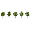 Pack de 5 arbres fruitiers Noch 25610 - HO | TT | N | Z - hauteur 80 mm