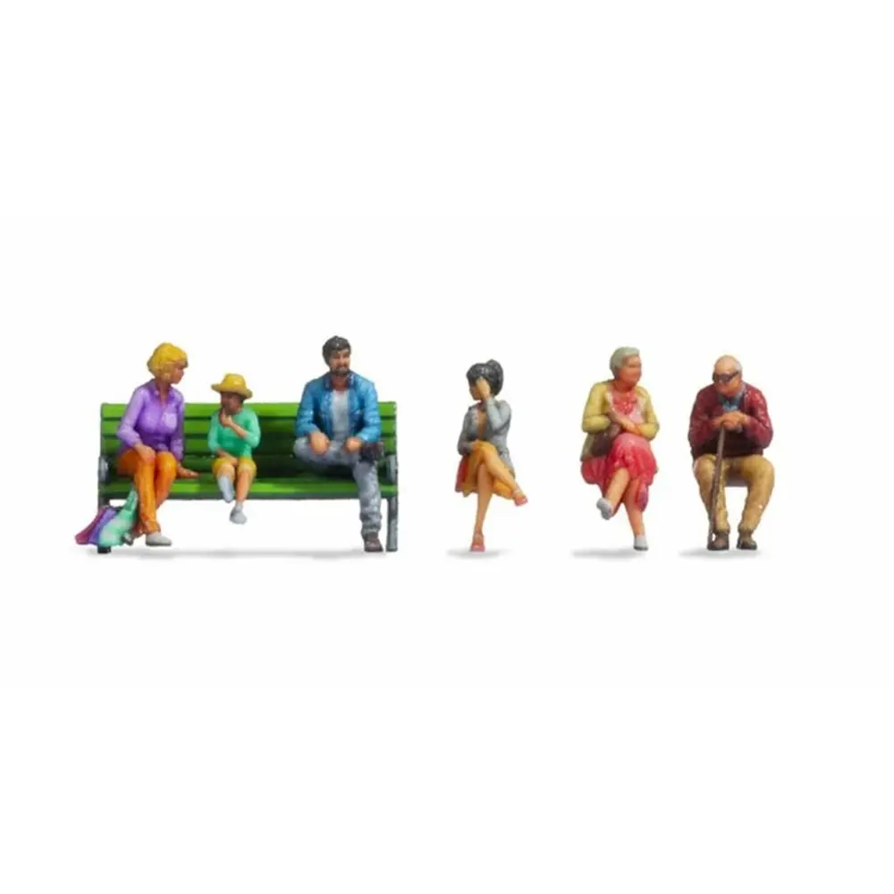 Personnages Assis - Noch 44521 - Z: 1/220