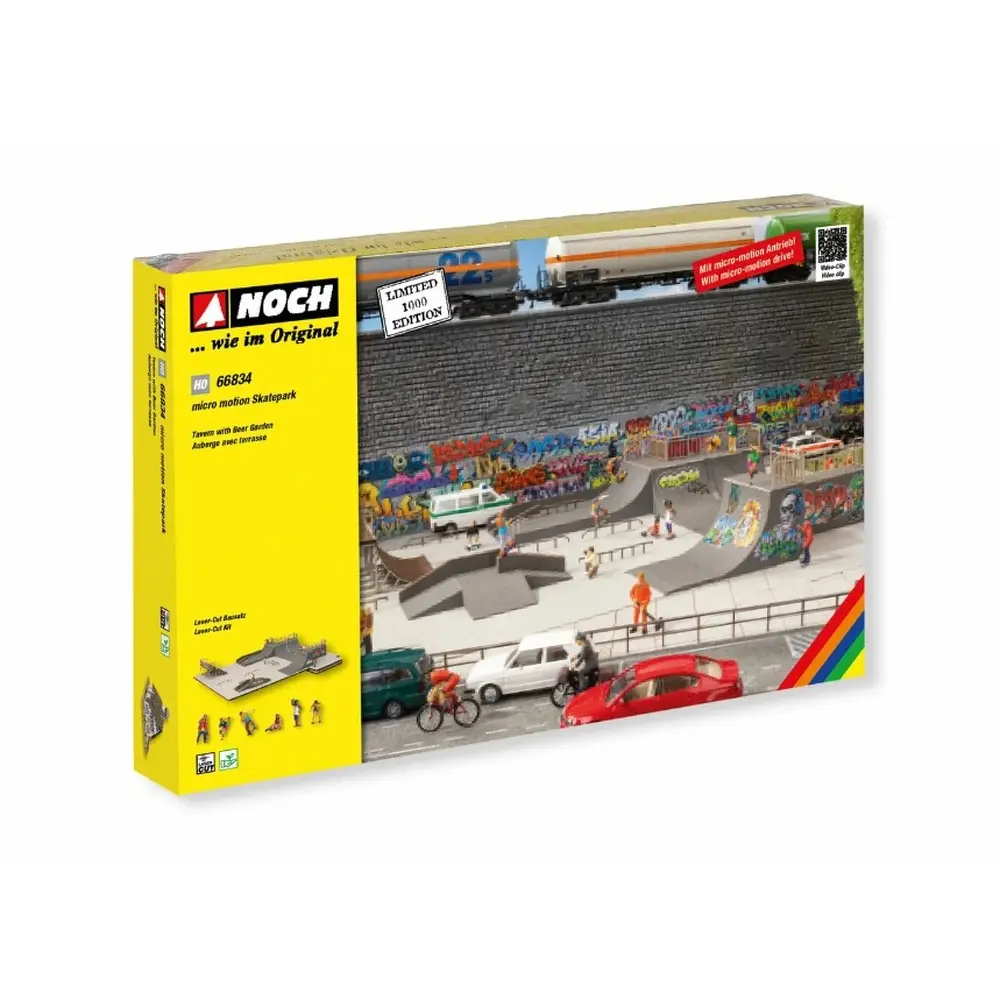 Skatepark Micro-Motion - Noch 66834 - HO 1/87