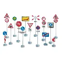 32 Panneaux de signalisation - NOCH 34121 - N 1/160