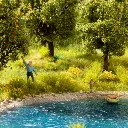 Kit flocages végétation "sur la berge" - NOCH 60774 - Universelle