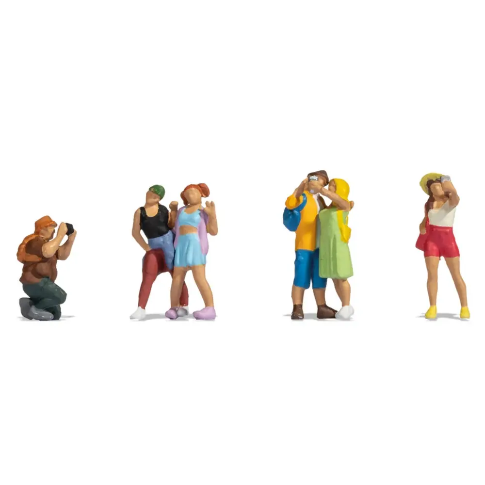 Personnages - Touristes - Noch 15473 - HO 1/87