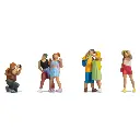 Personnages - Touristes - Noch 15473 - HO 1/87