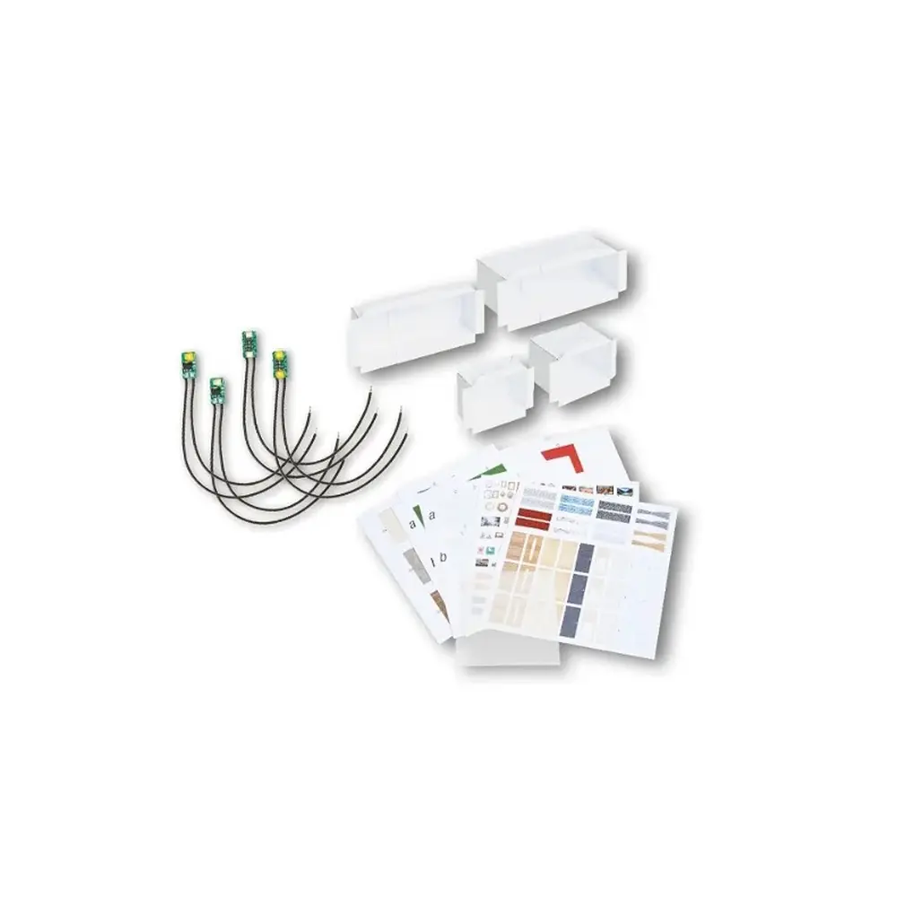 Kit d'éclairage de bâtiment LED - Noch 51250