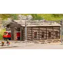 Hangar à locomotives "Bergün" - Noch 63025 - N 1/160