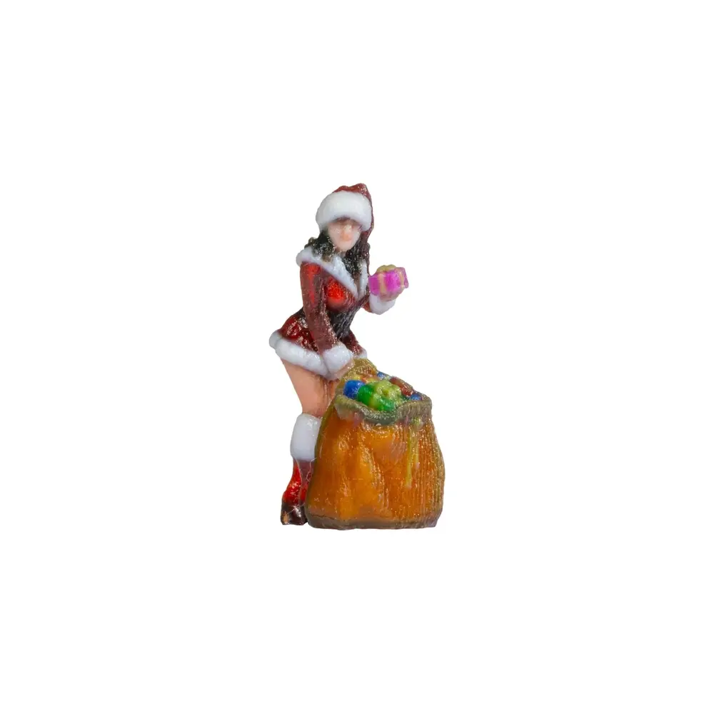 Mère-Noël avec hotte - HO 1/87 - NOCH 10703