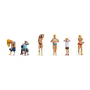 Lot de 6 personnages - Voyeurs - Noch 15847 - HO : 1/87