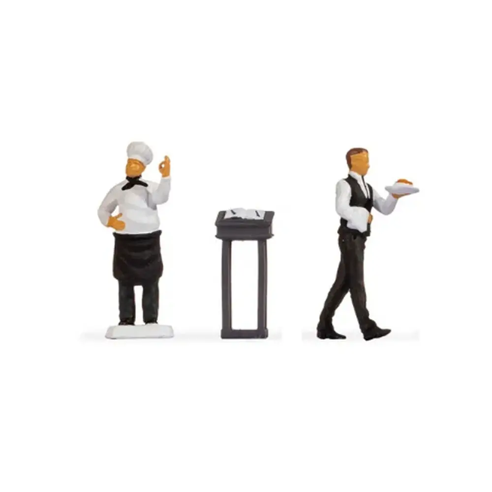Scène au restaurant - Noch 16512 - HO : 1/87