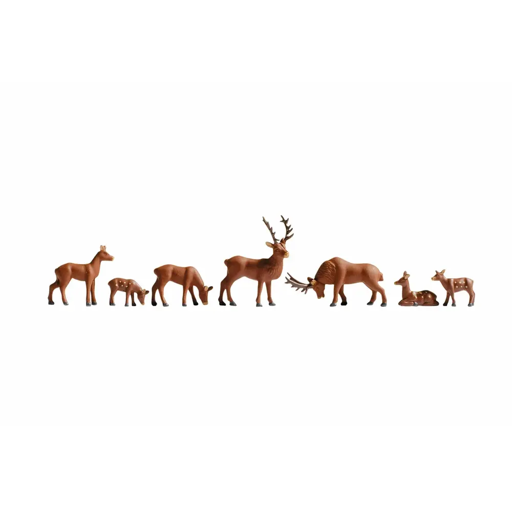 Cerfs et faons - Noch 45730 - TT 1/120