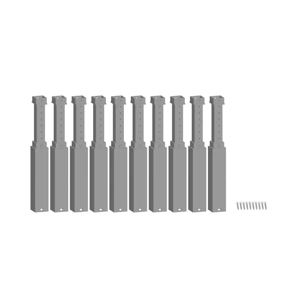 10 piliers easy Track, réglables en hauteur 80/138 mm - Noch 53943 - HO 1/87