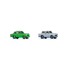Lot de 2 Trabant 601 - Noch 44601 - Z 1/220