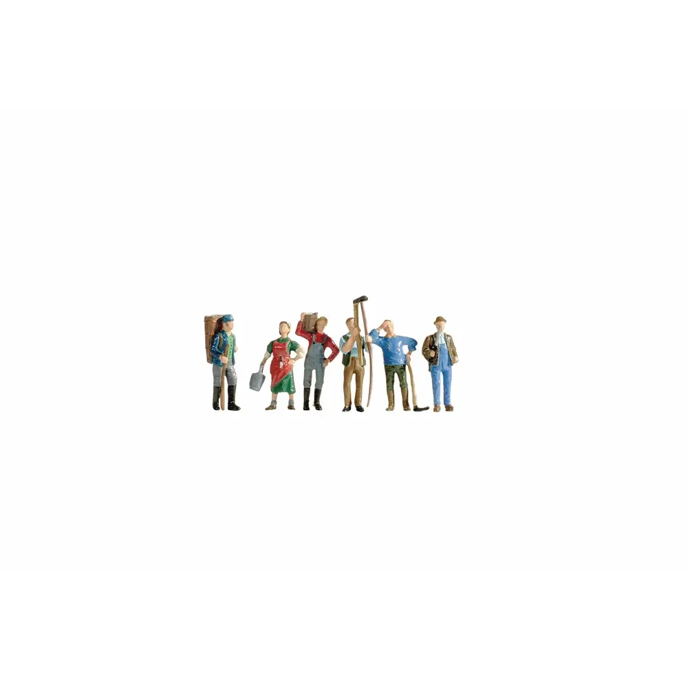 Lot de 6 Vignerons - Noch 36614 - N 1/160