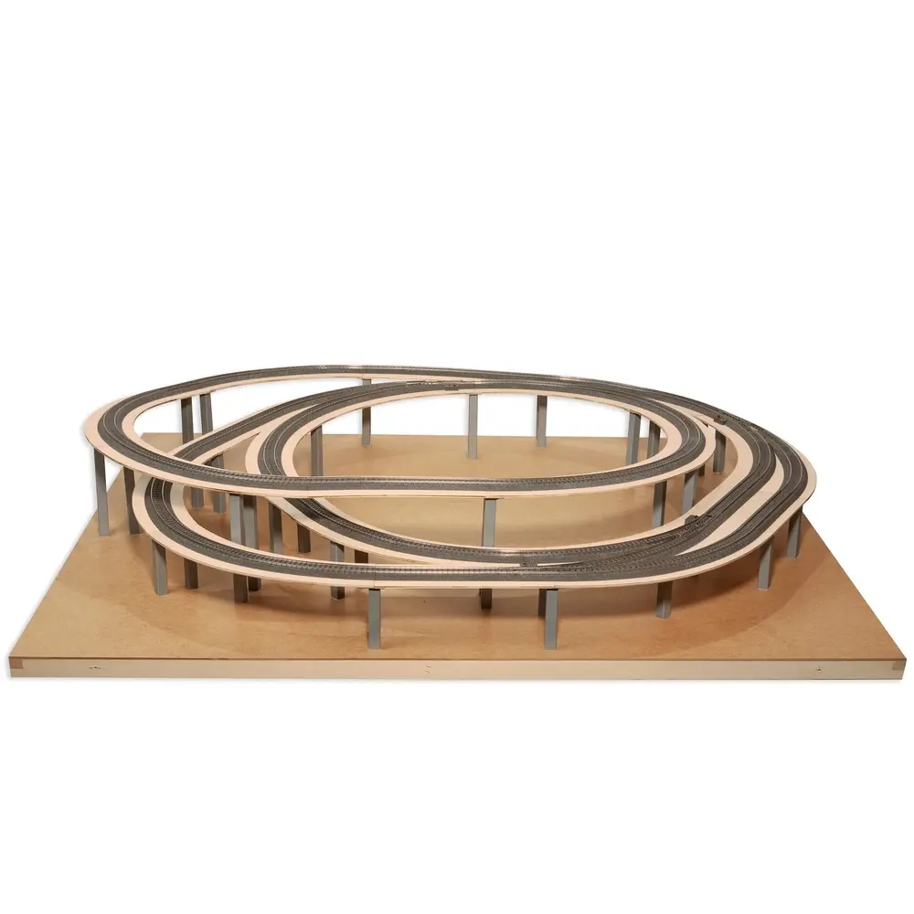 Kit de tracé ferroviaire Easy-Track « Theisensee » - Noch 53615 - HO 1/87