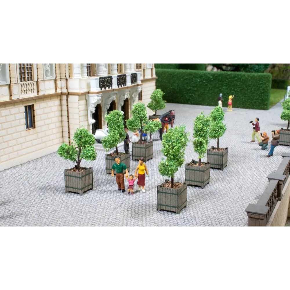 Arbres ornementaux en bacs - Noch 14013 - HO 1/87