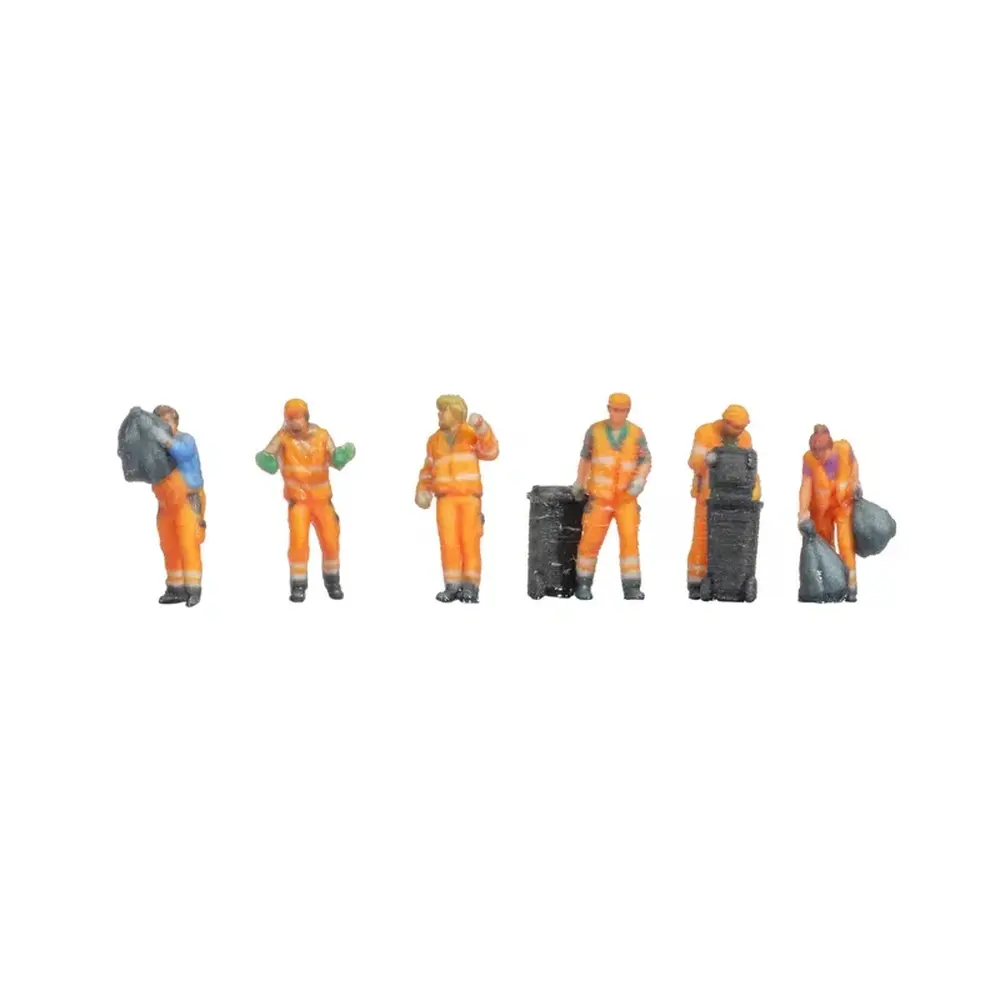 Lot de 6 eboueurs - Noch 35080 - N 1/160