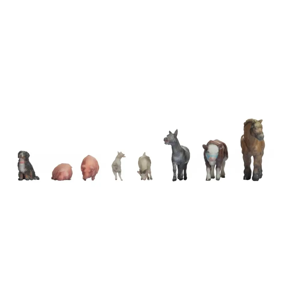 8 animaux de la ferme - Noch 35705 - N 1/160