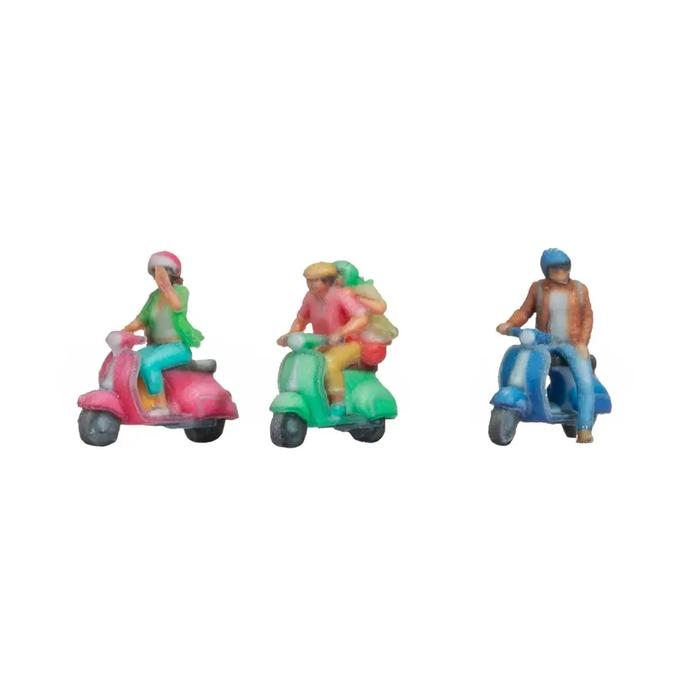 3 conducteurs de scooter - Noch 35835 - N 1/160