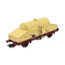 Wagon laitier "beurre frais" -  Novateur modèles 50007 - HO 1/87 - SNCF - Ep III - 2R