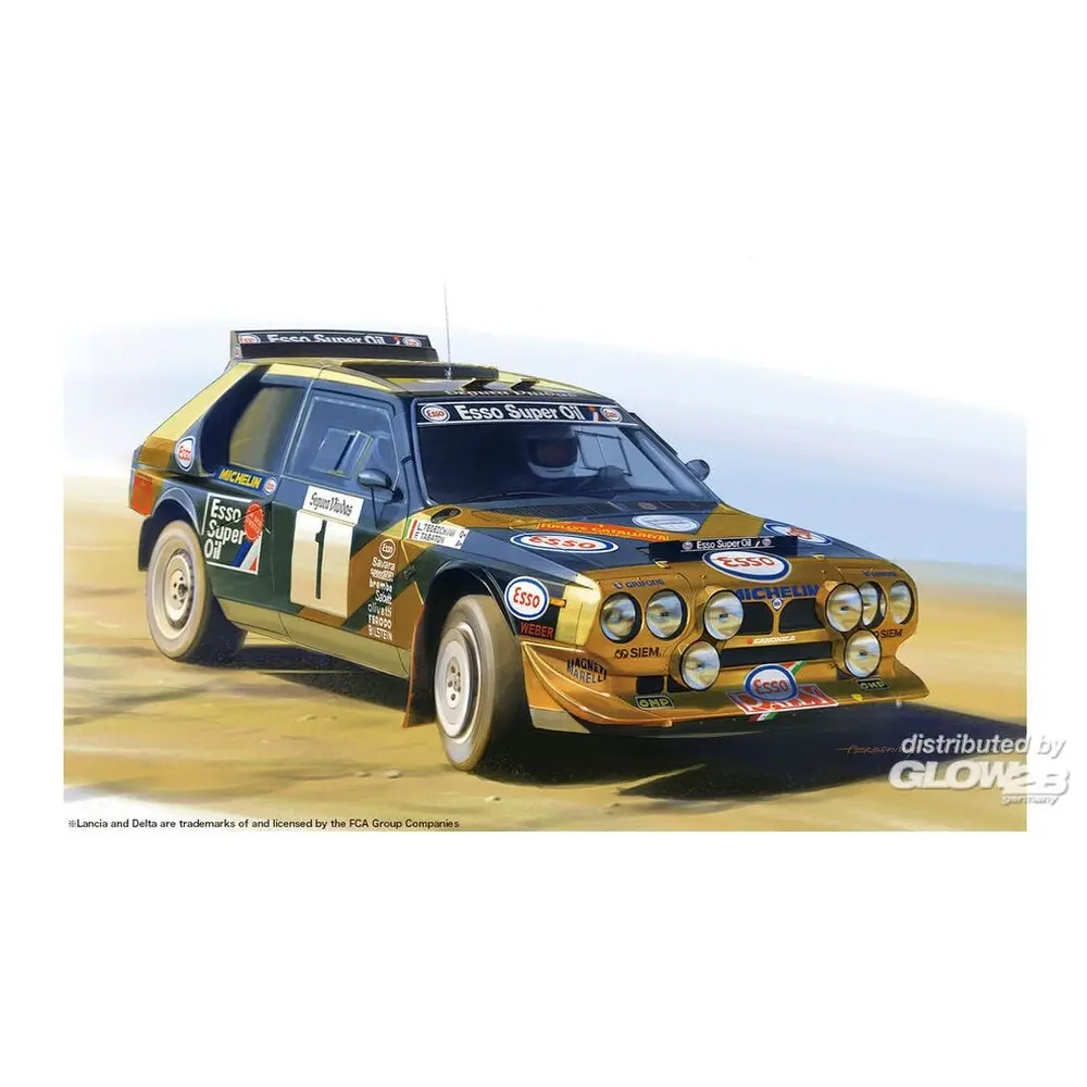 Lancia Delta S4 Rallye de Catalogne 1986 - Nunu Beemax B24034 - 1/24
